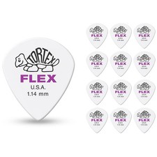Dunlop 468 Tortex Flex Jazz III 1.14 mm 12 Pack