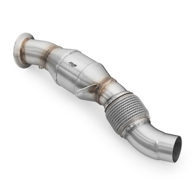 Auspuffrohr Downpipe für BMW E70 X5 30sd 35dx M57N2 mit Schalldämpfer