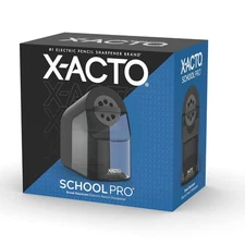 X-ACTO Pencil Sharpener, Schoolpro Electric Pencil Sharpener, Heavy Duty Sharpen