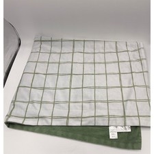 Lila  Jack Kids Blanket Sage Green Grid Plush Soft Baby Toddler 31 x 39
