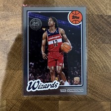 Topps 25-26 Tre Johnson III Rookie #80BK-97 Washington Wizards Basketball Chrome