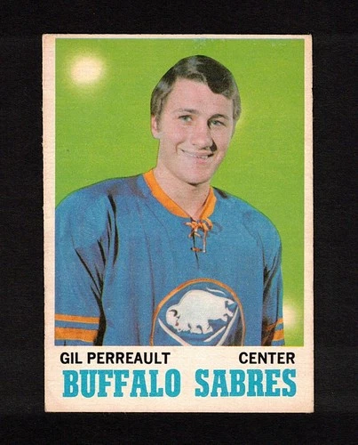 1970-71 GIL PERREAULT #131 ROOKIE OPC * Sabres HALL OF FAME Star KEY Hockey Card