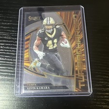 2025 Panini Select Turbocharged ALVIN KAMARA #7 NEW ORLEANS SAINTS 