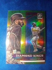 2022 Donruss Optic Baseball Fernando Tatis Jr. Lime Green Prizm #28 MLB Padres
