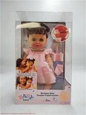 BABY Born 14'' Birthday Doll-Light Brown Eyes