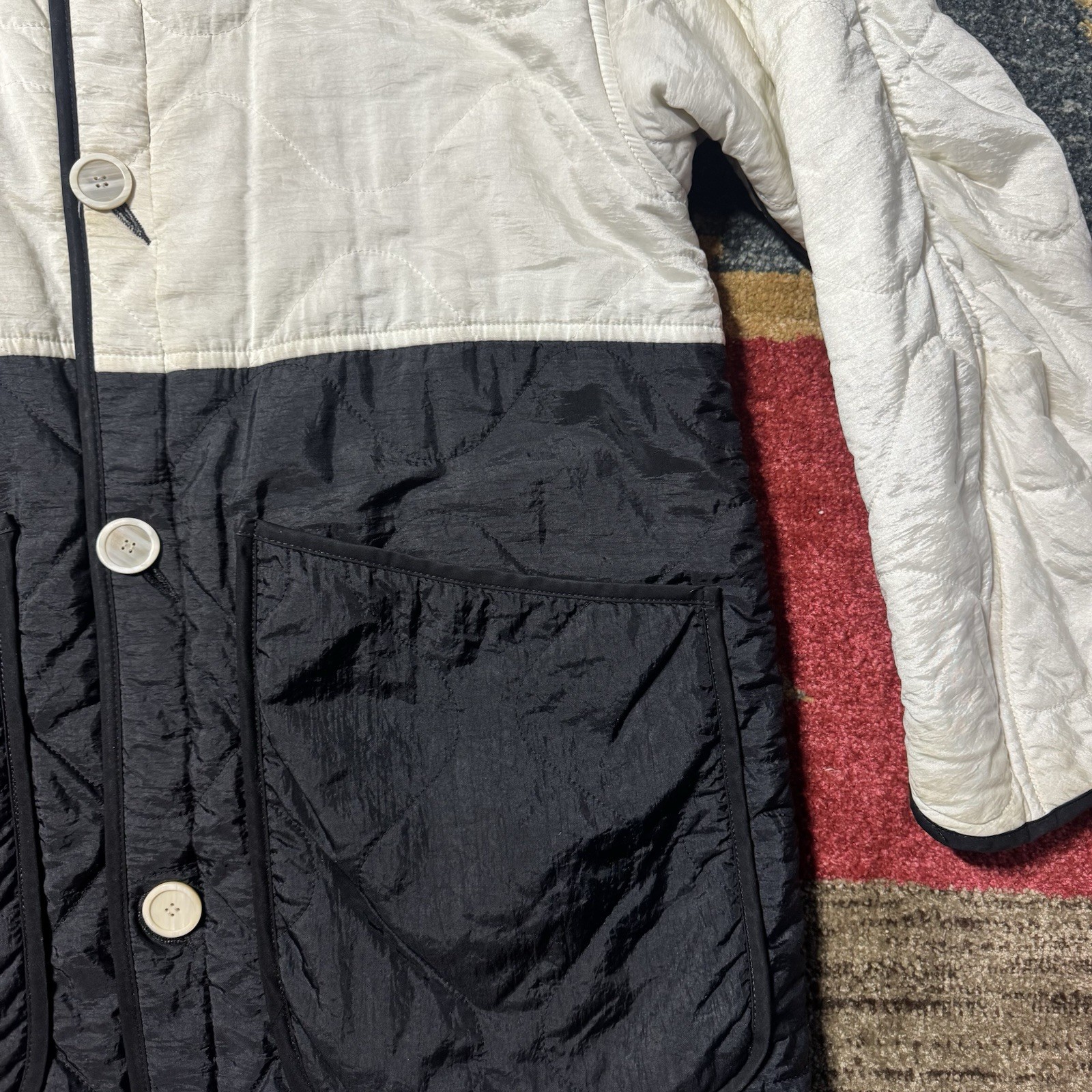 MARFA STANCE PATCHWORK QUILTED JACKET SIZE Medium… - image 5