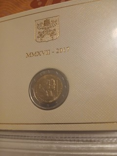 🇻🇦 Pièce Monnaie 2€ euros Vatican 2017 LVA G111 Vaticano BU🇻🇦