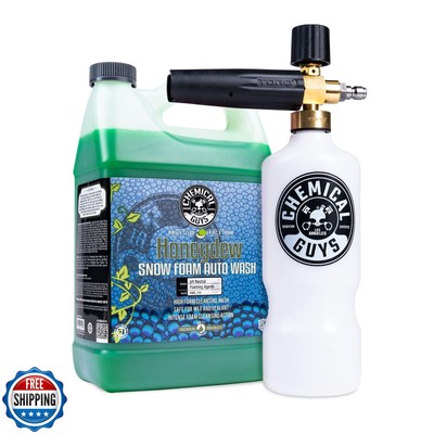 Chemical Guys EQP_312 TORQ Professional Max Foam 8 Cannon and Honey Dew Snow 