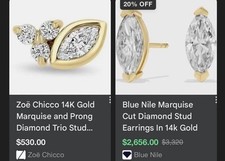 Diamond Art Deco (1915-1935) Fine Earrings for sale