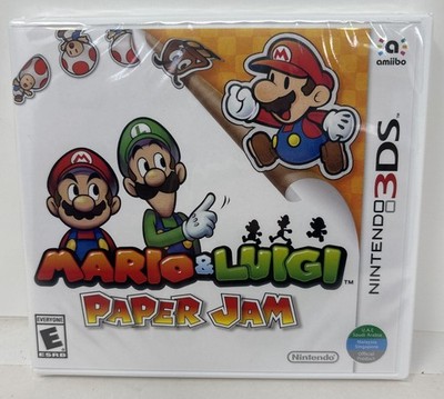 Mario & Luigi Paper Jam Nintendo 3DS Brand New & Factory Sealed!