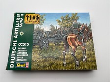 Revell 02515 WKII Deutsche Artillerie Pferdegespann mit Haubitze OVP-Neu