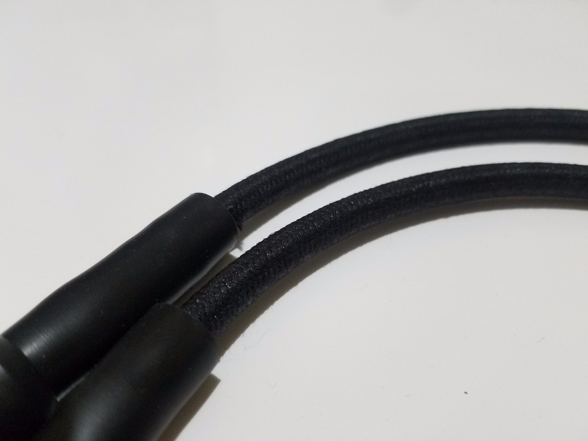 Blue Bk Cloth Spark Plug Wires Harley 95-03 Sportster 883 1200 - Foto 3