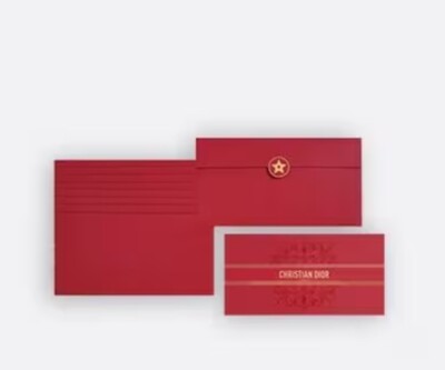 CHRISTIAN DIOR 2024 Chinese Lunar New Year Money Red Envelope ,Box