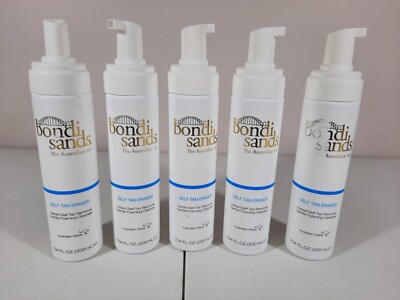 (5) Bondi Sands Australian Self Tan Eraser Spray 7.04 oz - NO CAPS New Lot of 5