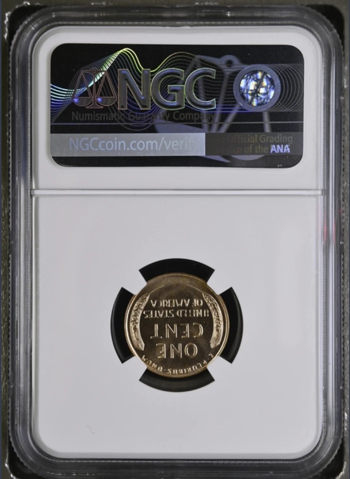 1953 Lincoln Wheat 1¢ NGC PF 66 RD - Image 2 of 2