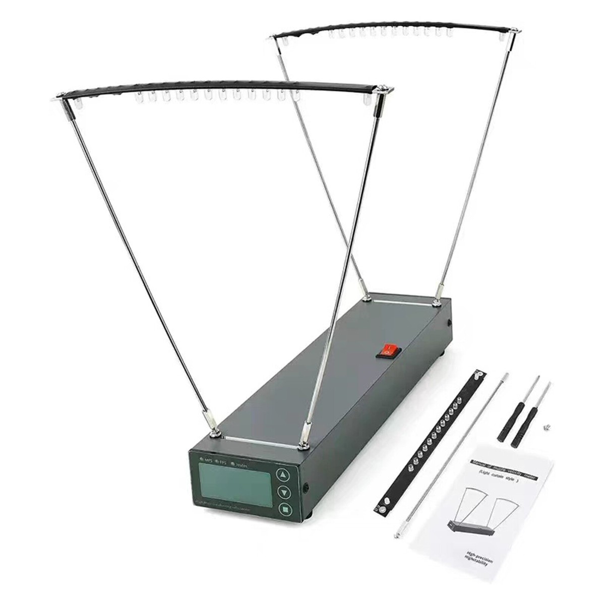 1*Shooting Chronograph 4-6500FPS Arrow Speed Tester Ball Bullet