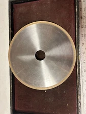 MACHINIST Auc TOOL LATHE MILL Unused NOS Diamond Grinding Wheel 8" X 1 1/4" Hole