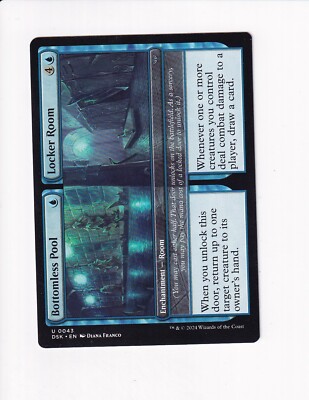 MAGIC THE GATHERING MTG DUSKMOURN (DSC) BOTTOMLESS POOL / LOCKER ROOM