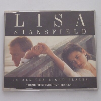 Lisa Stansfield   In All The Right Places CD Single (1993) Indecent Proposal