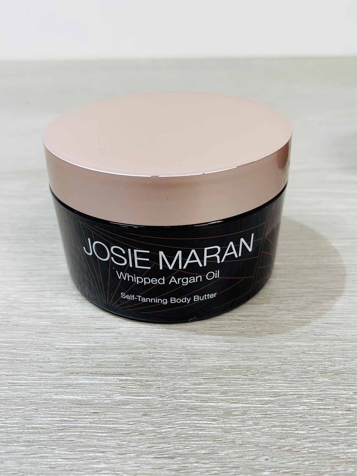 JOSIE MARAN Whipped Argan Oil Self-Tanner Body Butter in Peach Rose 7.7oz