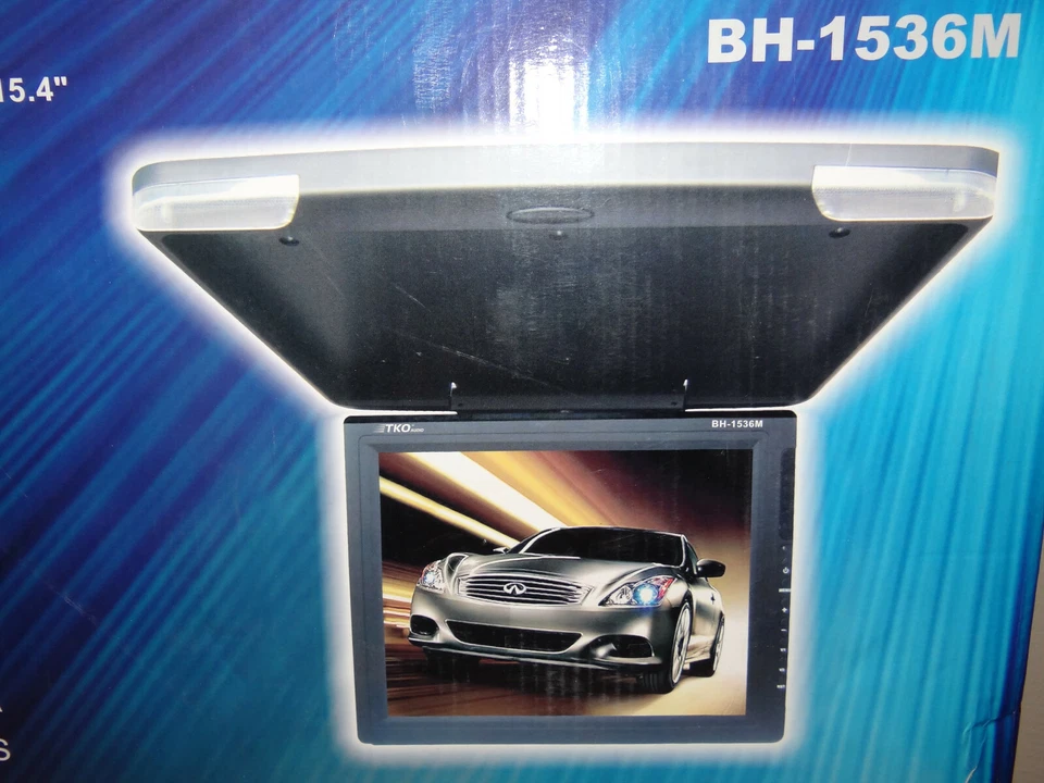 TKO BH-1536M 15.4" Roofmount Slim & Widescreen TFT LCD Monitor - Image 2 of 4