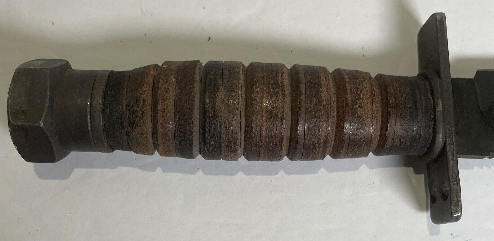 Vintage Knife Hunting Sheathed Pilot Survival Camillus N.Y. 51967