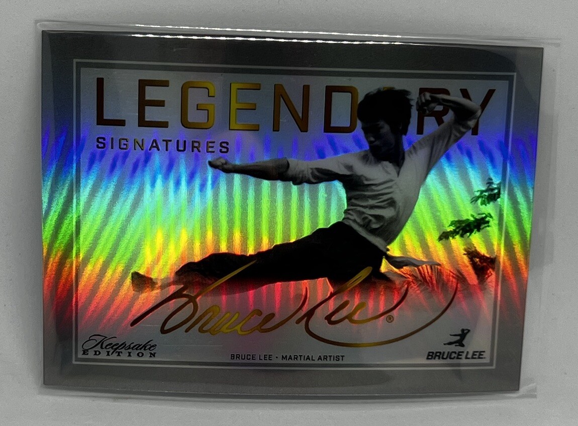 bruce lee card sleeves Collecting non sports cards and keepsake boxes