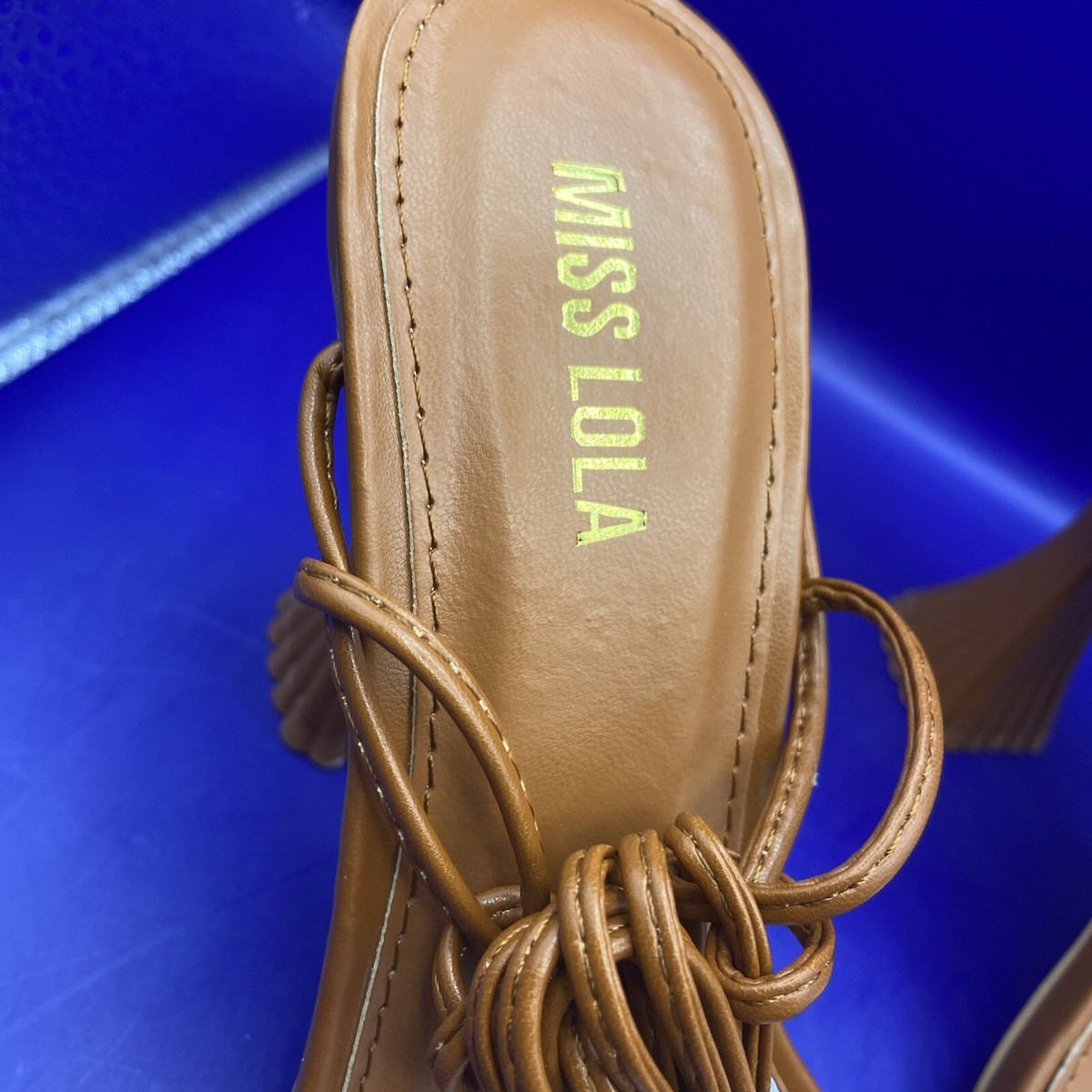 Miss Lola Heels Size Women's Strappy Lace