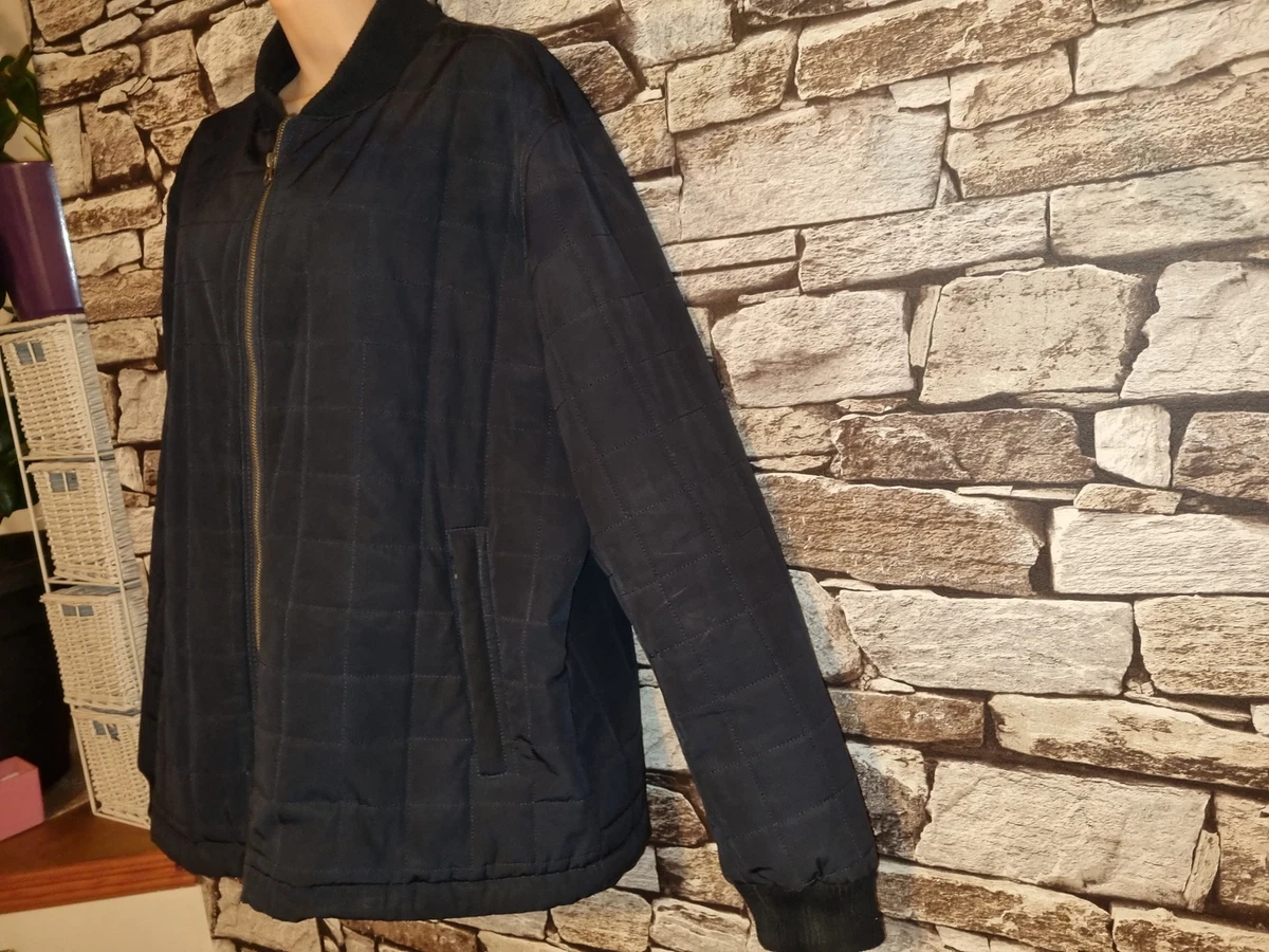 Debenhams Hammond Co. Black Man s waterproof bomber jacket. size xl