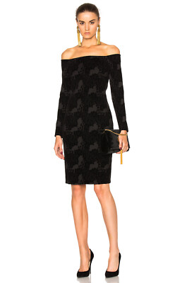 l'agence black dress L'AGENCE Senna Lace Bustier Midi Dress in Black