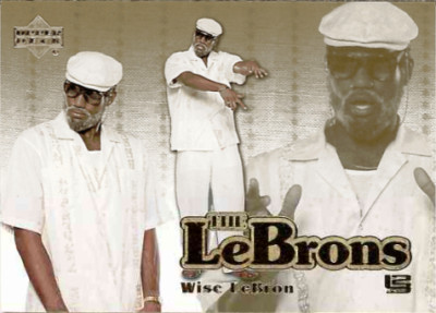 LEBRON JAMES 2006-07 UPPER DECK THE LEBRONS WISE LEBRON - LBJ8