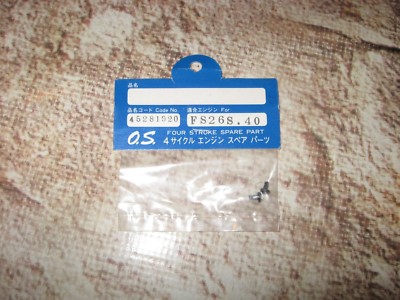 RC O.S. ENGINE .40 Screws Black (2) FS26S.40 (2) 45281920