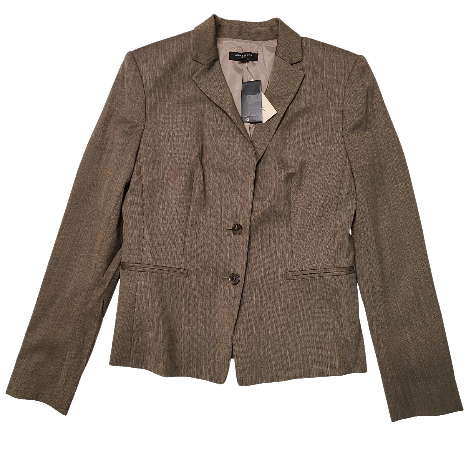 Chaquetas para Mujer Marrón Ann Taylor