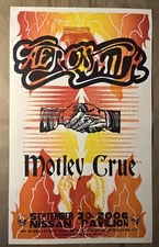 2006-09-30 Hatch Show Print ~ Aerosmith & Motley Crue ~ Nissan Pavillion