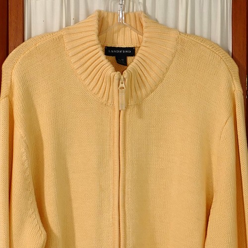 lands end zip up sweater