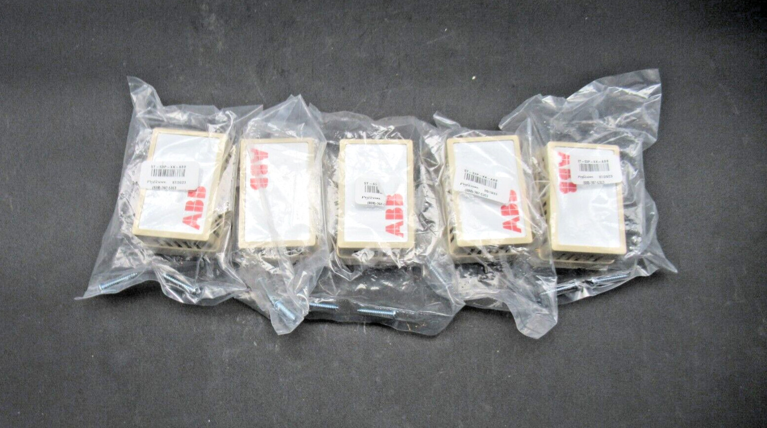 *5 QTY* ABB Kele Precon ST-S3P-XK-ABB Surface-Mount Room Thermistor & RTD Sensor