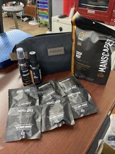 Manscaped Travel Bag, Crop Mop, Foot Duster, Crop Reviver  & 6 Cartridges