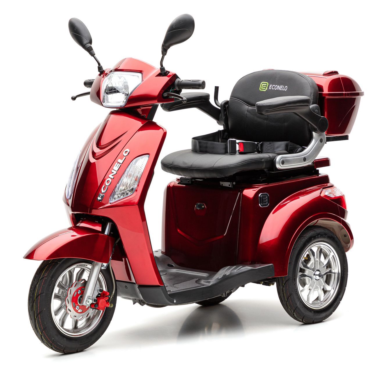 Elektrodreirad Roller 25 km/h ECONELO BILLY rot