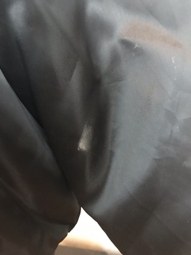 Giacca a vento vintage GWTA Melton, Oklahoma Chapter X nera foderata in nylon uomo L - Foto 5 di 8