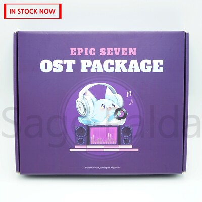 Epic 7 Seven Official Goods OST Package: Kino Album+CD+Photocard+Puzzle+etc