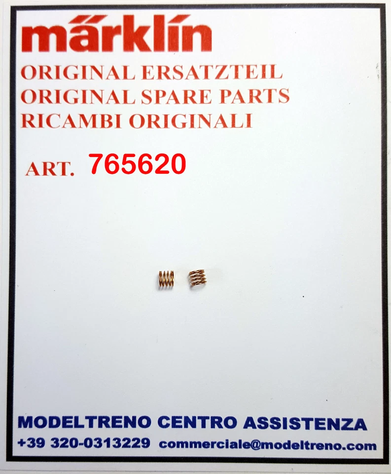 MÄRKLIN MARKLIN 76562 765620 MOLLA (2Pz.) - ZUGFEDER (2 St.) 3045 3046 37048