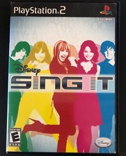 Disney SING IT - PlayStation 2 PS2 - Complete w/ Manual