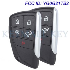 2 Yg0g21tb2 Remote Key Fob For Chevrolet Silverado 1500 2500 3500 For Gmc Sierra