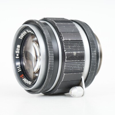 RARE 1/500] Tokyo Kogaku Topcor-S 50mm 5cm f1.8 L39 LTM Leica