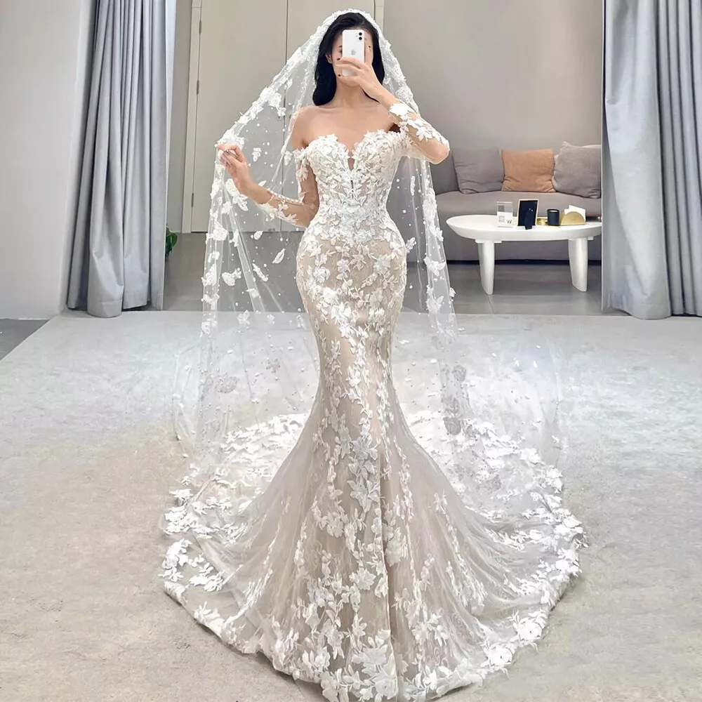 Top 10 Mermaid Wedding Dresses with Sleeves