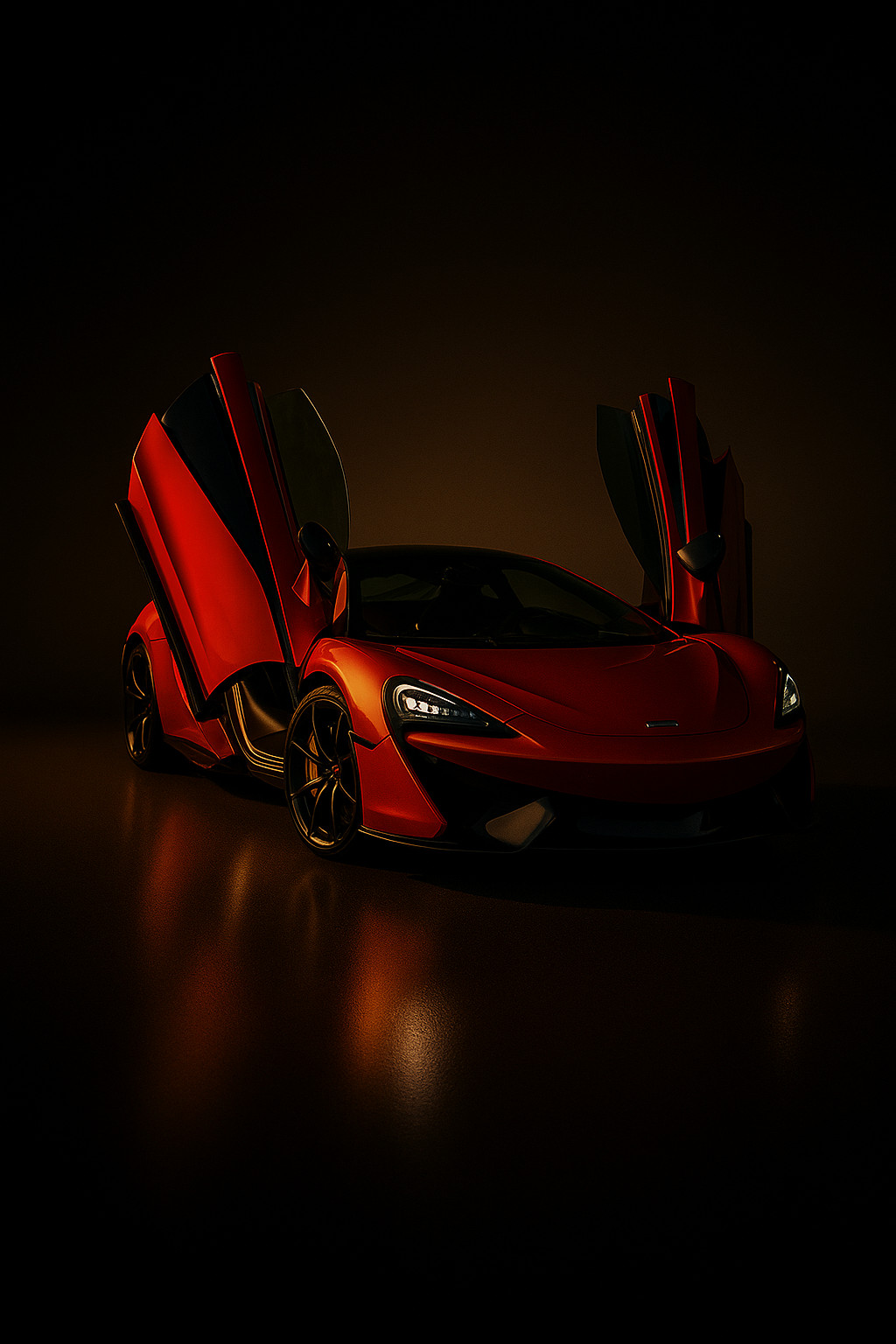 McLaren 570S/GT/600LT 12.1″ Apple CarPlay Screen Upgrade – Gloss Black Finish