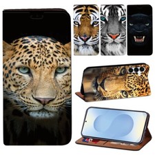 Printed PU Leather Mobile Phone Stand Cover Case For Samsung Galaxy S25/A36/A56