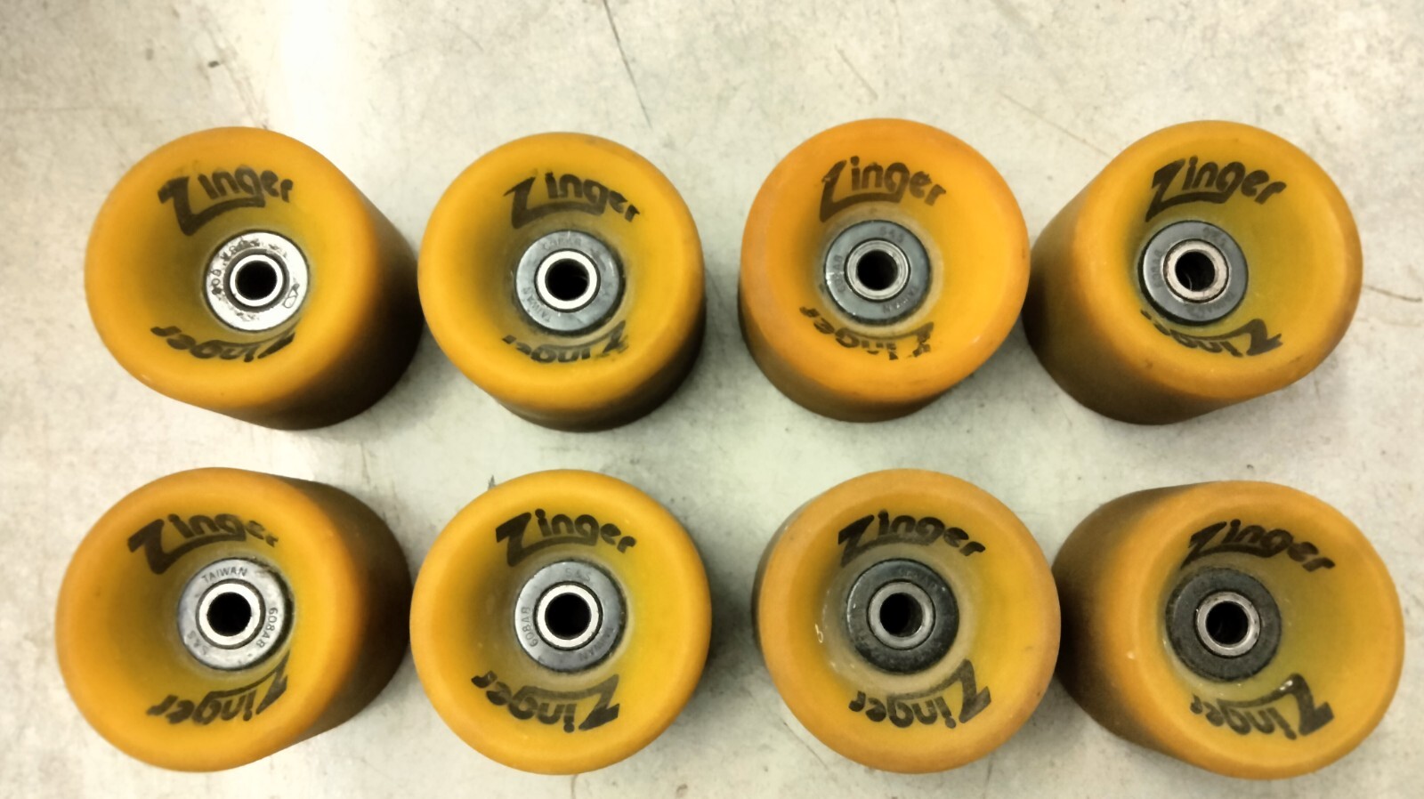 Vintage Roller Skate Wheels Zinger Vanguard Set of 8 NO BEARINGS eBay