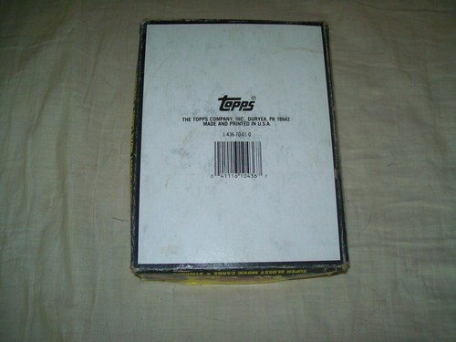 Topps 1990 Dick Tracy Movie Cards & Stickers In Original Box - Picture 7 of 7