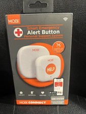 MOBI Emergency Alert Button Smart Wireless Caregiver Support Monitoring New